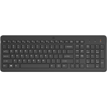 HP-C HP 225 Noir - Clavier sans fil 2,4 GHz AZERTY x pile AAA - STB