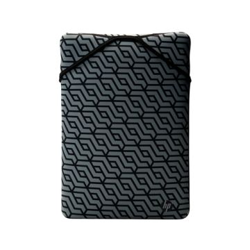 Housse de protection - sleeve réversible ordinateur portable HP 14,1 Motif Géo, en néoprène durable, protège le PC contre les chocs et les rayures 2F2L4AA