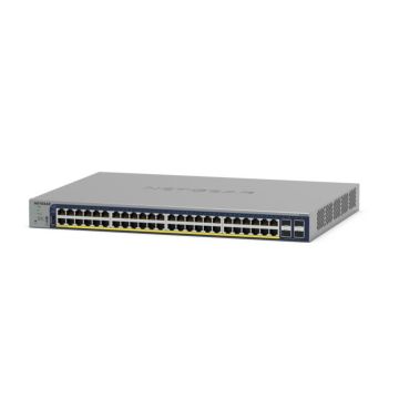 NETGEAR Smart GS728TP - Commutateur L3 Lite - intelligent - 24 x 10/100 16 x 10/100/1000 (PoE) - PoE+ (192W + 8 x 10/100/1000 (PoE+) + 4 x SF.