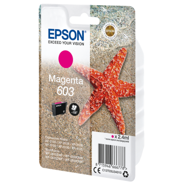 EPSON Cartouche Etoile de Mer 603 Magenta 2,4ml