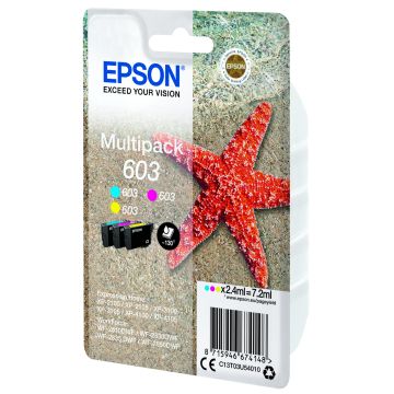 EPSON Multipack 3-colours Etoile de Mer 603 2,4ml
