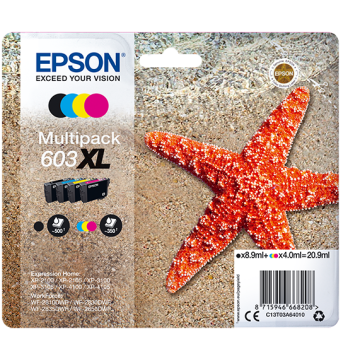 EPSON Multipack Etoile de Mer 603XL N,C,M,Y 20,9ml