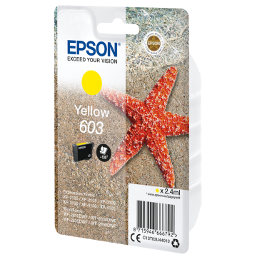 EPSON Cartouche Etoile de Mer 603 Yellow 2,4ml