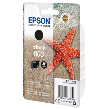 EPSON Cartouche Etoile de Mer 603 Black 3,4ml