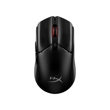HyperX Pulsefire Haste 2 Core Souris Gaming sans fil - 6 boutons - RGB - multi-plateforme - 2,4 GHz/Bluetooth 5.0/câble USB C vers USB A - 100H - Noir