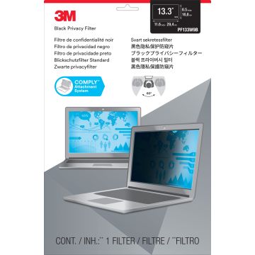 3M Filtre de confidentialité pour ordinateur portable 13.3 pouces 16:9