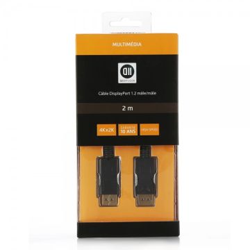 D2 Câble Display. M-M 1.2 2m
