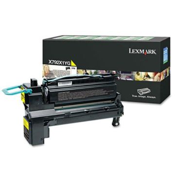 LEXMARK toner jaune LRP X792