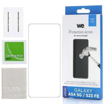 WE verre trempé SAMSUNG A54 5G / S23 FE
