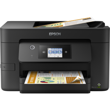 EPSON WorkForce Pro WF-3820DWF MFP 4en1 Jet d'encre couleur A4 21ppm/10ppm, R-V impression,chargeur 35p, Wifi,Fax, Ethernet, 250f