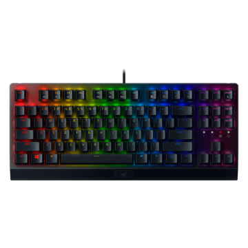 RAZER BlackWidow V3 Tenkeyless (Green Switch) - Clavier Gamer Mécanique Compact, Switches Mécaniques Clicky, Touches Programmables, AZERTY