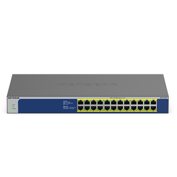 Netgear GS524P Switch non manageable PoE+ haute puissance Gigabit Ethernet 24 ports (300 W).