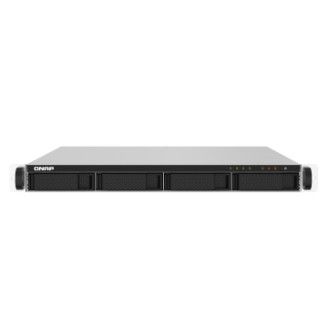 Serveur NAS QNAP TS-432PXU-RP-2G 1U 4 Baies - Alpine AL324 - 2Go Ram - 512Mo Flash - 4x2.5/3.5 SATA 6Gbps - 2x10GbE SFP+ - Alimentation 250W redondante x2 - Gar
