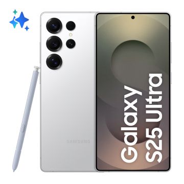 Smartphone Galaxy S25 Ultra Titane 5G Silver 12 Go 1 To Android 15 WIFI7 IP68 batt 6000mAh CR45W Ecran Infinity-O 6.9'' QHD+ DAS Tete 1.246 Samsung Dex