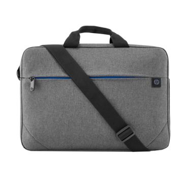 Sacoche PC HP Prelude Pro 17.3 Gris/ bleu Sacoche de transport av bandoulière Poche avant fermeture eclair . Impermeable, léger et elegant 34Y64AA