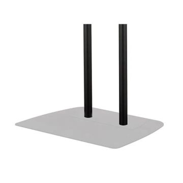 Poteau de 50 mm pour supports de sol - 1,8 m Coloris Noir BT4118/B