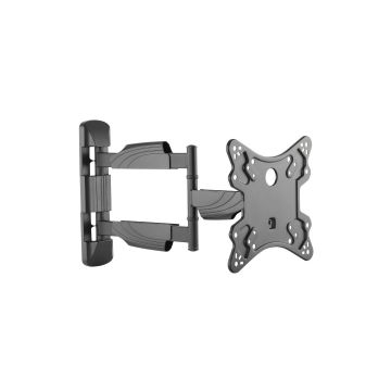 Support TV orientable de 23 à 42 - VESA 200*200mm - 2 bras orientables 180° - Poids max. supporté 35 Kg - Inclinaison2°^-12° - Orientation +5°~-5°.