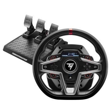 THRUSTMASTER T248 PS Licence off.PS5 Force Feedback Ecran LCD 25 bts Pedalier magnétique PS5/PS4/PC 4160783