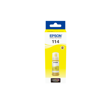 EPSON Bouteille encre Ecotank 114 Jaune 70ml