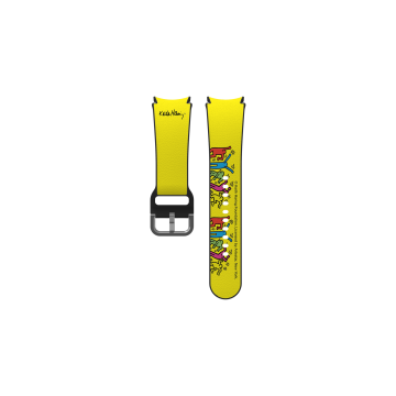Galaxy Watch7 WATCH 7 - BRACELET KEITH HARING M  Jaune GP-TYL315SBAYW