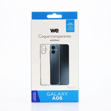 WE Coque de protection TPU SAMSUNG GALAXY A06 Transparent - NON COMMERCIALISE EN FRANCE