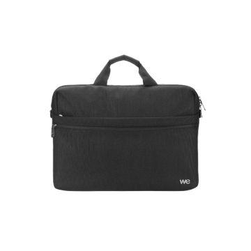 SACOCHE WE PRO 14.1'', polyester 900D, tissu et fermeture imperméable, noir 340x75x240