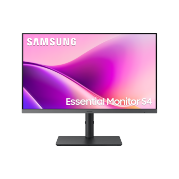 ECRAN 24 Samsung S43UF 1920x1080 16:9 IPS 5ms 300cd/m² 100Hz HDMI DisplayPort Port LAN USB-C Pied ajustable haut inclinable orientable pivot TCO