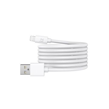 Câble IZZY USB / Lightning 2m - 12W - blanc