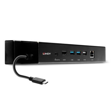 Mini Docking Station USB 3.2 Gen 2 Type C - HDMI, PD 3.0 100W, USB 3.2 Gen 2, Gigabit