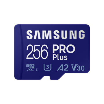 CARTE MEMOIRE SAMSUNG 256 Go MICRO-SD PRO PLUS avec lecteur USB Classe 10 MB-MD256KB/WW