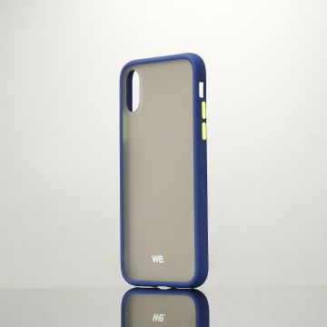 We Coque de protection RUBBER APPLE IPHONE X / XS Bleu