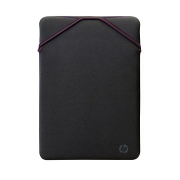 Housse de protection - sleeve réversible ordinateur portable HP 15,6 Violet, en néoprène durable, protège le PC contre les chocs et les rayures 2F1W8AA