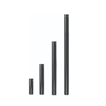 SYSTEM 2 - Ø50mm Pole - 1m noir