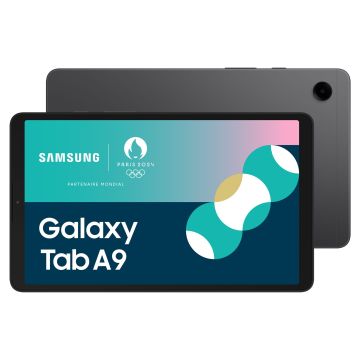 Samsung Galaxy Tab A9 8.7'' 4G 64Go Anthracite RAM 4Go 1340 x 800 2 speakers + Camera 8MP + 2MP Android 14 DAS tronc 0,89 W/kg / SM-X115NZAAEUB