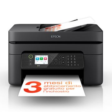 EPSON WorkForce WF-2950DWF MFP 4en1 couleur A4, 10ppm/5ppm, R-V impression, chargeur 30p, Wifi, USB, Ethernet, 100f