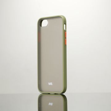 We Coque de protection RUBBER APPLE IPHONE 7 / 8 / SE 2020 Kaki