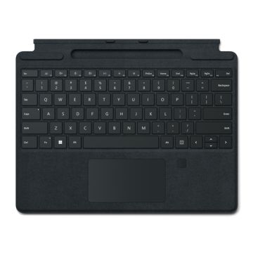 Clavier Type cover Microsoft Noir Compatible pour Surface Pro 8, 9 et 10 / 8XG-00004
