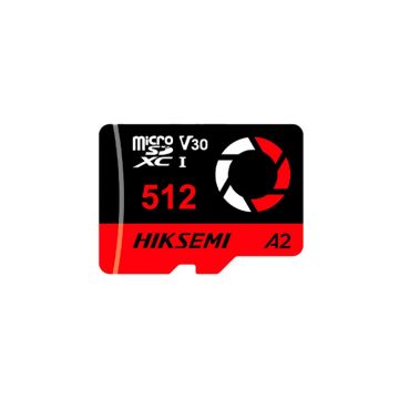 Carte Mémoire HIKSEMI M-SD série Capture 512G Micro SDXC TLC 180MB/s 150MB/s Class 10 U3 V30