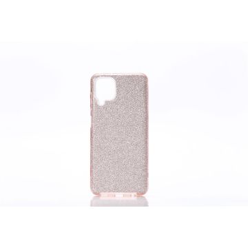 We coque de protection PAILLETTES SAMSUNG GALAXY A12 Rose