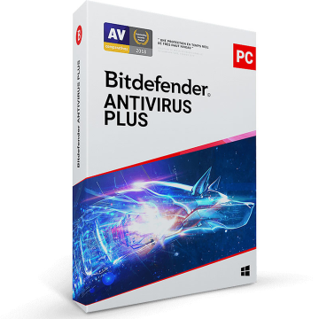 Bitdefender Antivirus Plus 1 AN 1 POSTE