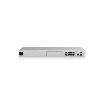 Ubiquiti UDM-Pro - Système tout en un - Passerelle de sécurité+Switch intégré pour PME - Baie HD 3.5 pour stockage NVR - 1x 10G SFP+ /1x RJ45 Gibabit
