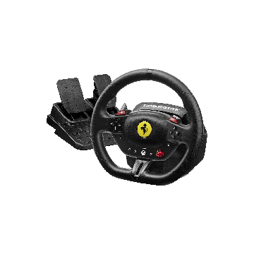 THRUSTMASTER T98 X - Volant Ferrari  296 GTS + Pédalier pour XBOX et PC