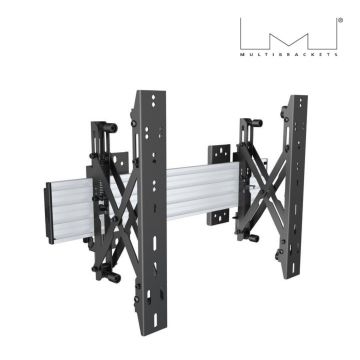 Fixation push in pop out MBW1U MULTIBRACKETS Silver pour moniteur 101,6cm 40 165,1cm 65" Capacité 30 kg VESA 100 x100 600x400 mm