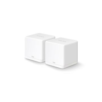 Système Wi-Fi (lot de 3 packs) AC1300 pour Toute la Maison Vitesse 400 Mbps (2,4 GHz) + 867 Mbps (5 GHz) 2 ports Gigabit 2 antennes internes Couleur Blanc