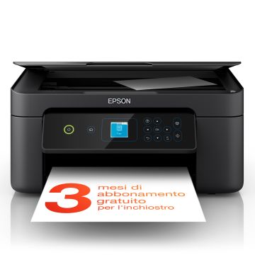 EPSON Expression Home XP-3205 MFP jet d'encre couleur A4 10ppm/5ppm, R-V, WiFi, Wifi direct, USB, 100f, LCD 3.7cm