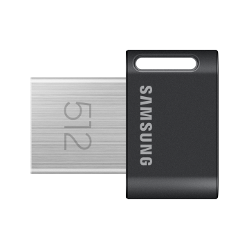 CLE USB SAMSUNG 512G USB 3.1 FIT PLUS VITESSE LECTURE JUSQU'A 400Mo/S MUF-512AB/APC