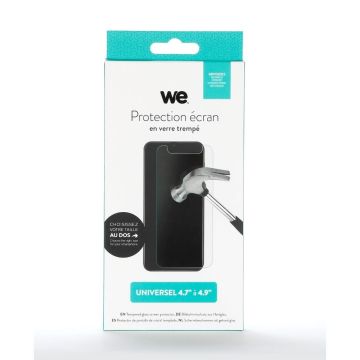 WE Verre trempé UNIVERSEL 4.7 à 4.9