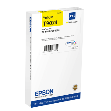 EPSON Cartouche T9074 Durabrite Pro XXL Jaune 69,1ml