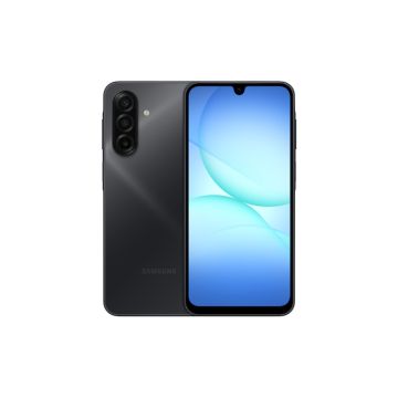 Smartphone Galaxy A17 Noir 4Go RAM 128Go Android 15 Micro SD jusqu'à 2To batterie 5000 mAh Charge rapide 25W Ecran 6.7'' Full HD+ DAS 0,665 Tete W/kg