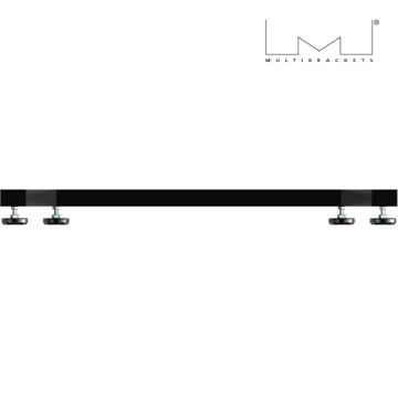 Remplaçant roulettes pour série 180 MULTIBRACKETS Noir pour moniteur En Acier. Capacité 50kg